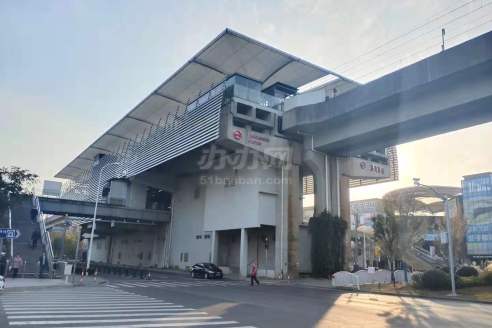 6号线洲海路地铁站 森兰美奂商都 独栋湖景办公30平起